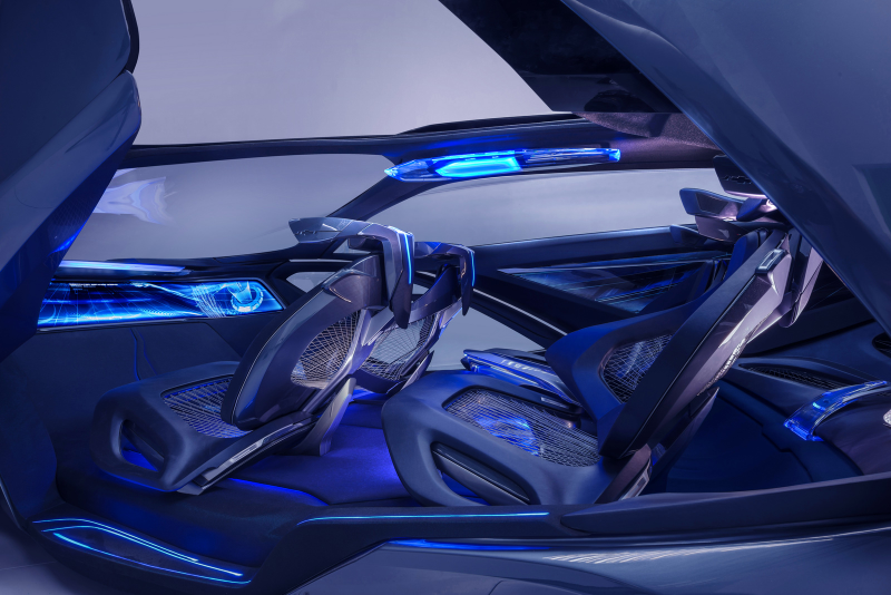 Illustration for article titled The Chevrolet FNR is the insane futuristic car, America deservesÂ